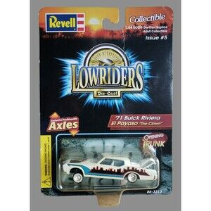 1999 REVELL '71 BUICK RIVIERA EL PAYASO THE CLOWN Lowriders Positionable Axles
